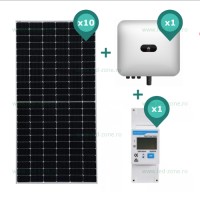 KIT-URI FOTOVOLTAICE - Reduceri Kit Fotovoltaic 4.6kW Monofazat Hibrid cu Sistem Prindere Promotie